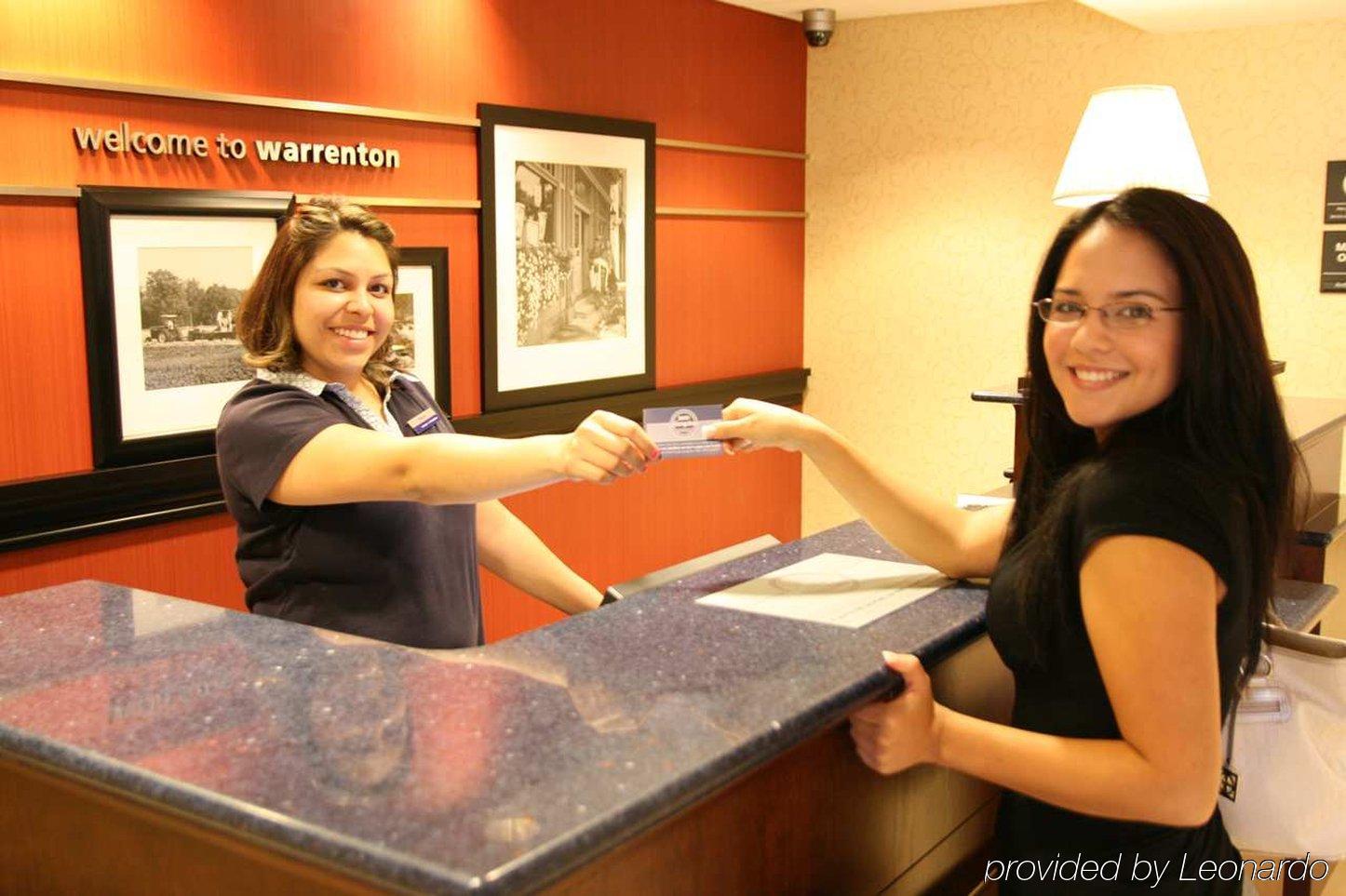 Hampton Inn Warrenton, Va ภายใน รูปภาพ